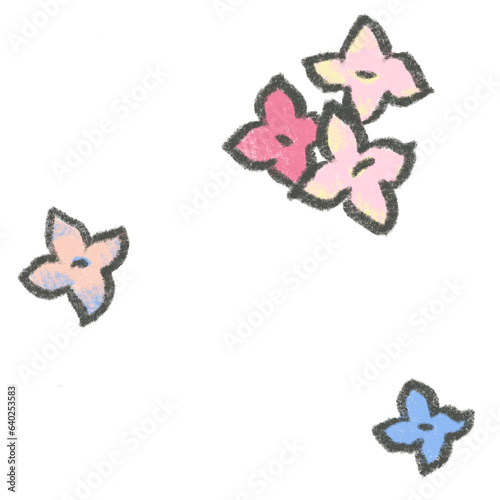 Hydrangea chalk paint