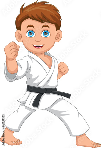 karate boy cartoon