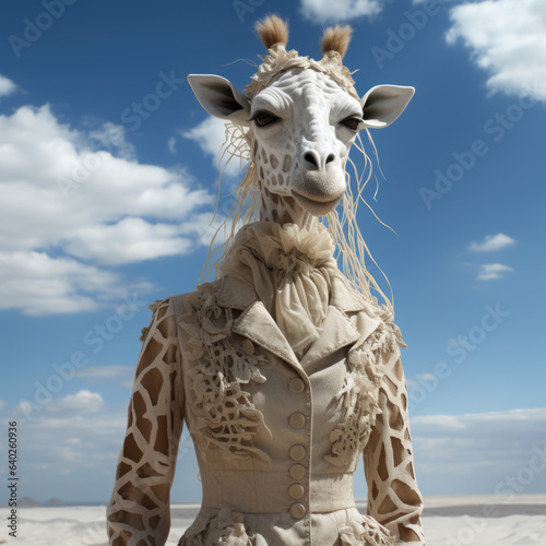 April the Giraffe Surrealism Photography