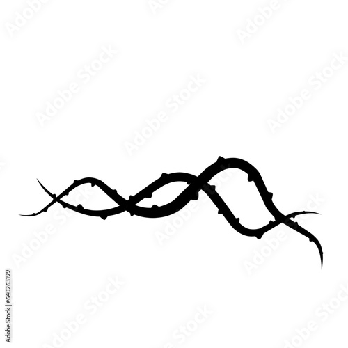 thorny vines