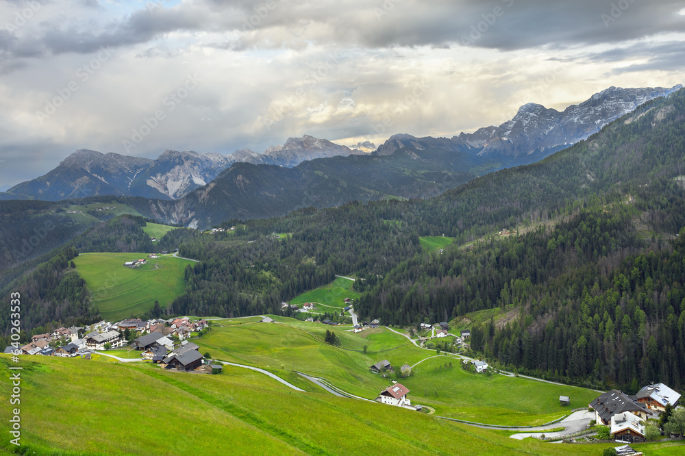 landscape in the Dolomites Italy landscape in the Dolomites Italy