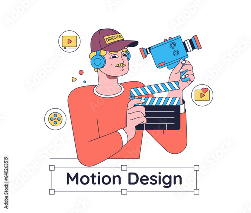 Motion design studio. Freelancer Designer, animator, storyteller creating motion graphic content.
