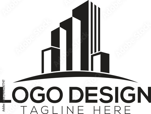 Real estate logo vector