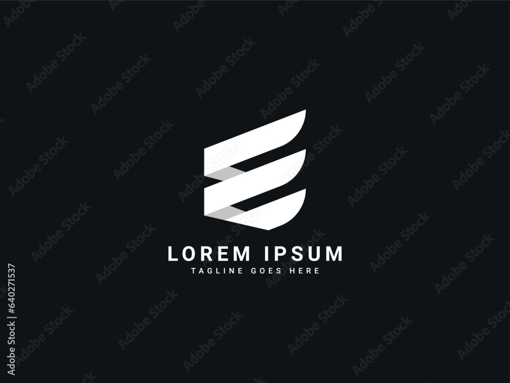 e letter logo e letter logo