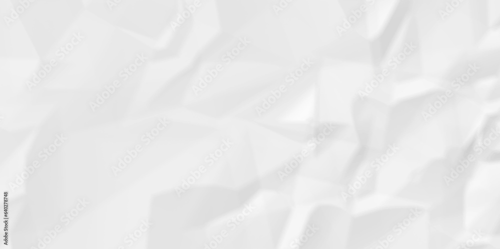 Obraz premium Crumpled paper texture and White crumpled paper texture crush paper so that it becomes creased and wrinkled. Old white crumpled paper sheet background texture.