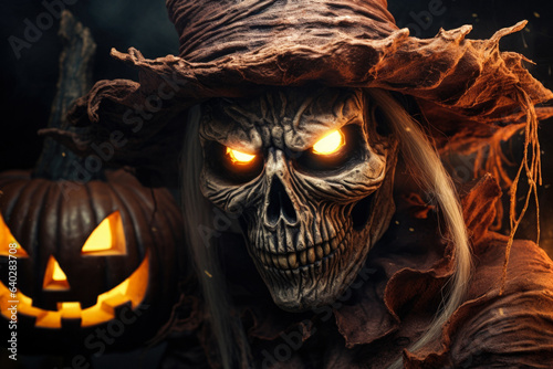 Haunting Halloween Demon © mimagephotos