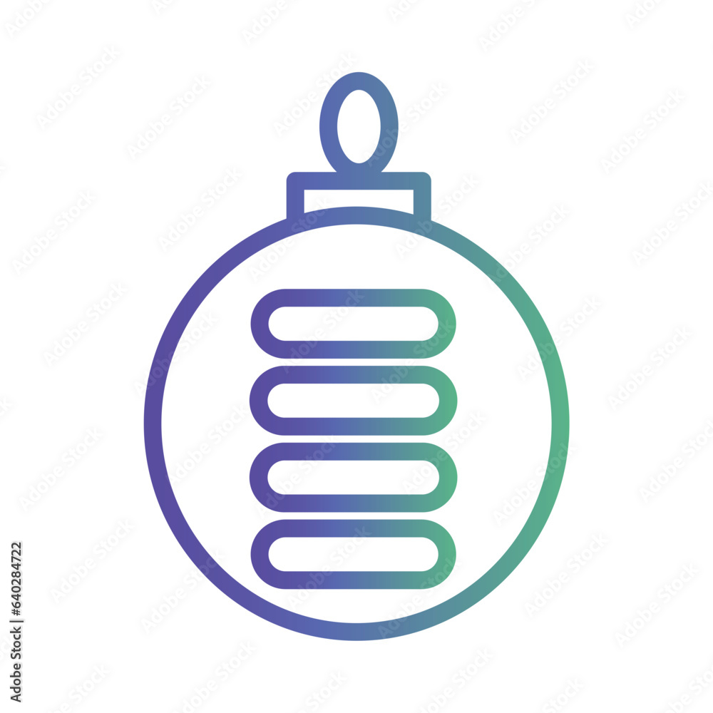 Ball Bangle Bauble Gradient Icon Ball Bangle Bauble Gradient Icon