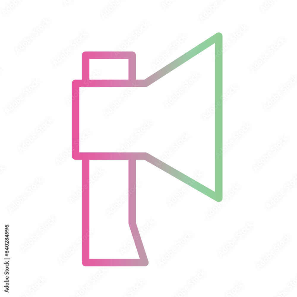 Axe Tool Tree Gradient Icon Axe Tool Tree Gradient Icon