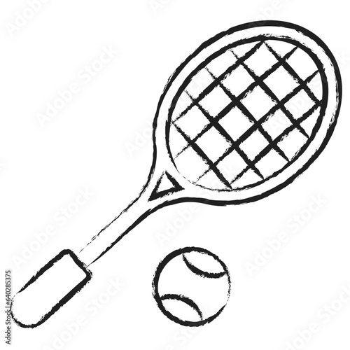 Hand drawn Tennis  icon