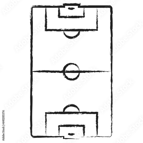 Hand drawn Soccer Stadium icon