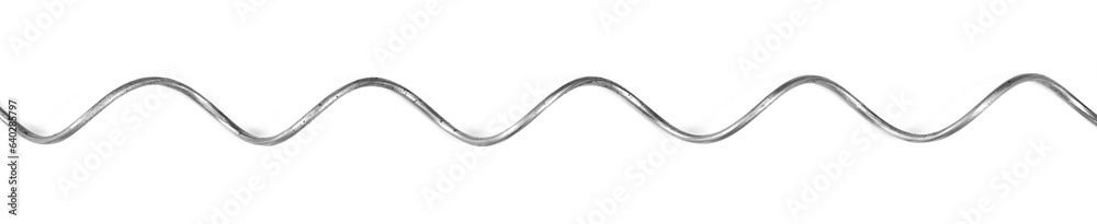 Metal material for making gabions. Mesh, spirals