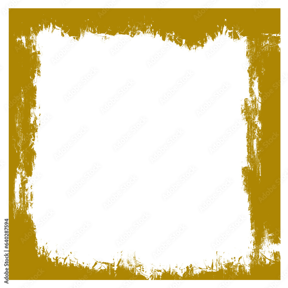 Grunge style golden frames overlay on transparent background. Royalty high-quality free stock image of yellow grunge texture border frame. Dirty, damaged backdrop. Design for poster, card, book cover Grunge style golden frames overlay on transparent background. Royalty high-quality free stock image of yellow grunge texture border frame. Dirty, damaged backdrop. Design for poster, card, book cover