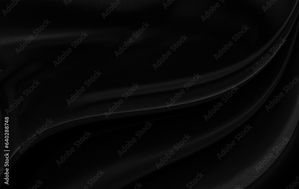 Black gray satin dark fabric texture luxurious shiny that is abstract silk cloth background with patterns soft waves blur beautiful. Black gray satin dark fabric texture luxurious shiny that is abstract silk cloth background with patterns soft waves blur beautiful.