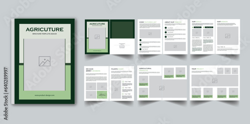Agriculture  & Farmer Brochure Template