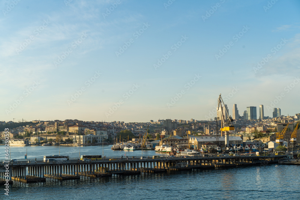 View of Istanbul from the Bosphorus- Türkiye