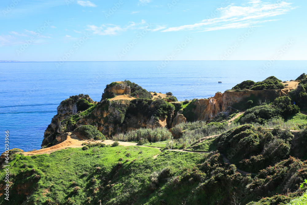 Natural features, cliffs and limestone formations of Ponta da Piedade