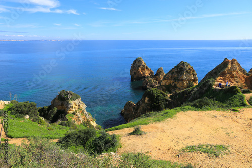 Natural features, cliffs and limestone formations of Ponta da Piedade