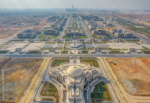 The government district and the ministries area in the new administrative capital, Egypt photo
