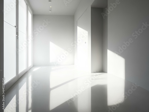 3d render of a corridor