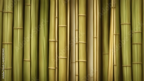 Bamboo background pattern generative AI