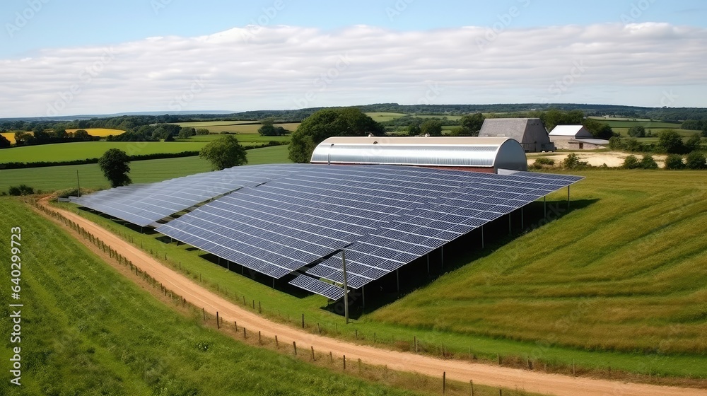 Agrivoltaics, Solar panels used along with agricultural crops, Renewable energy ESG 2050 carbon neutrality, 	
