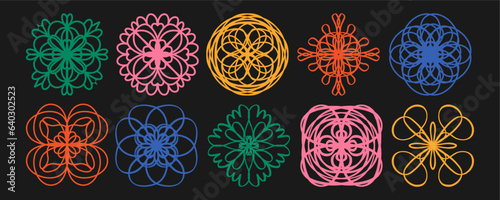 Mandalas. Vintage decorative elements. Oriental pattern, vector illustration. Islam, Arabic, Indian, turkish, pakistan, chinese, ottoman motifs