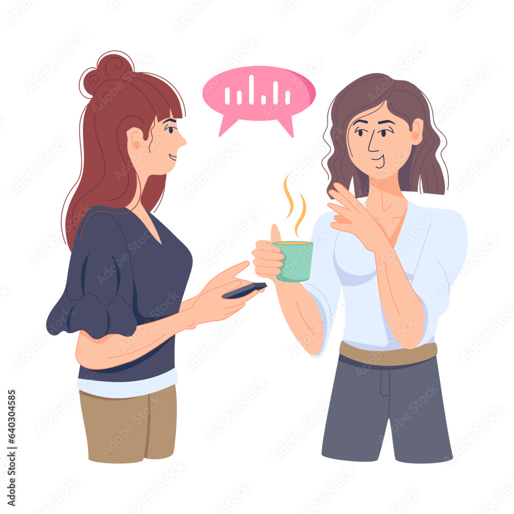 Friends Talking Friends Talking