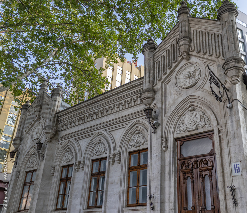 Stunning architecture of a historical building in Chisinau
