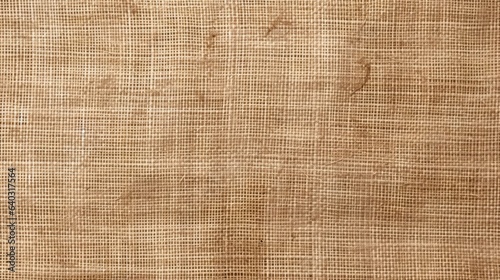 linen hessian sack cloth texture background, Detailed, Top view.