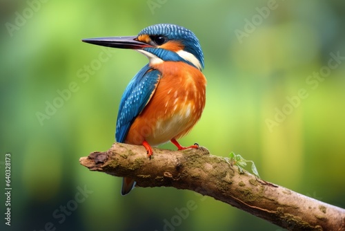 A long-beaked tropical bird