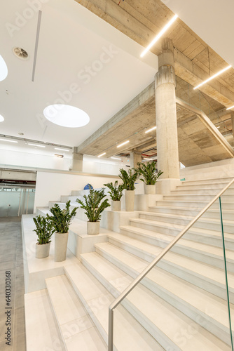 Interior of big office spac...