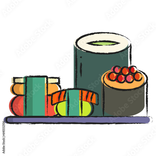 Tekka Maki sushi icon
