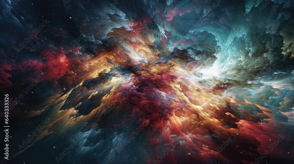 abstract galaxy space background illustration.