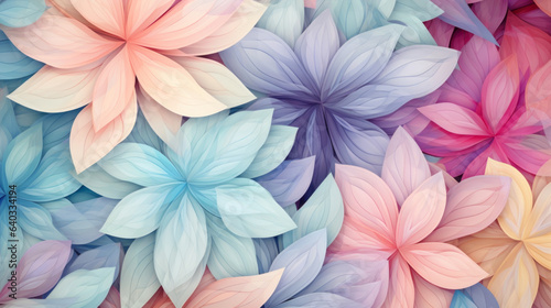 Pastel Petals pattern