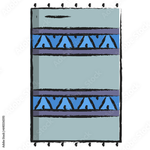 Hand drawn Towel icon