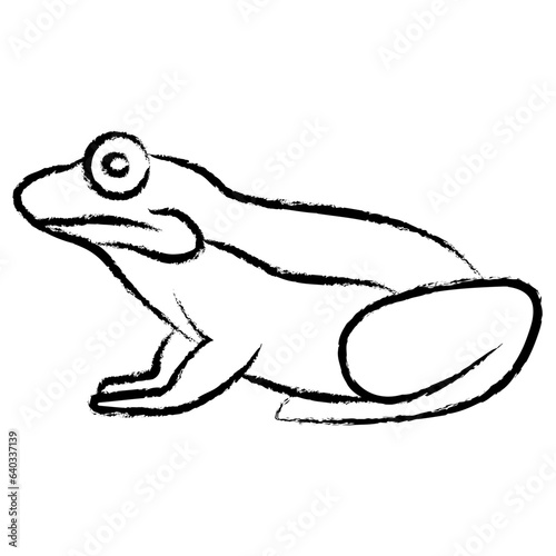 Hand drawn Frog icon