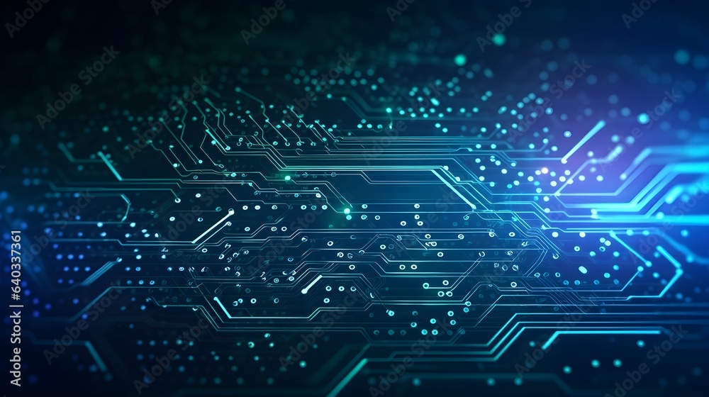 Elektronische Eleganz: Leiterplattenstruktur als Hintergrund Elektronische Eleganz: Leiterplattenstruktur als Hintergrund
