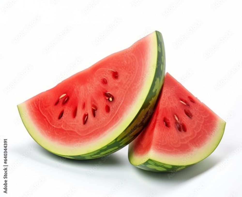 Cut watermelon isolated Cut watermelon isolated