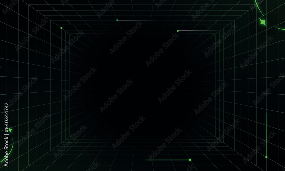 Obraz premium Technology Grid Background