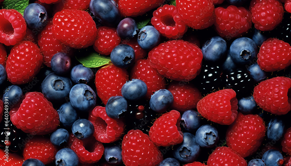 blackberry and raspberry blackberry and raspberry
