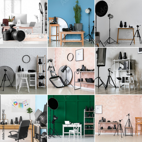 Collection of modern interi...