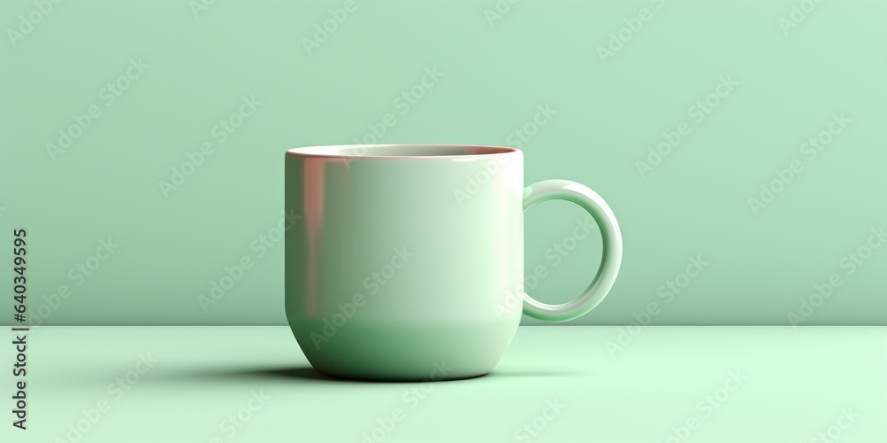 green cup on the table, minimalism. Generative AI
green cup on the table, minimalism. Generative AI