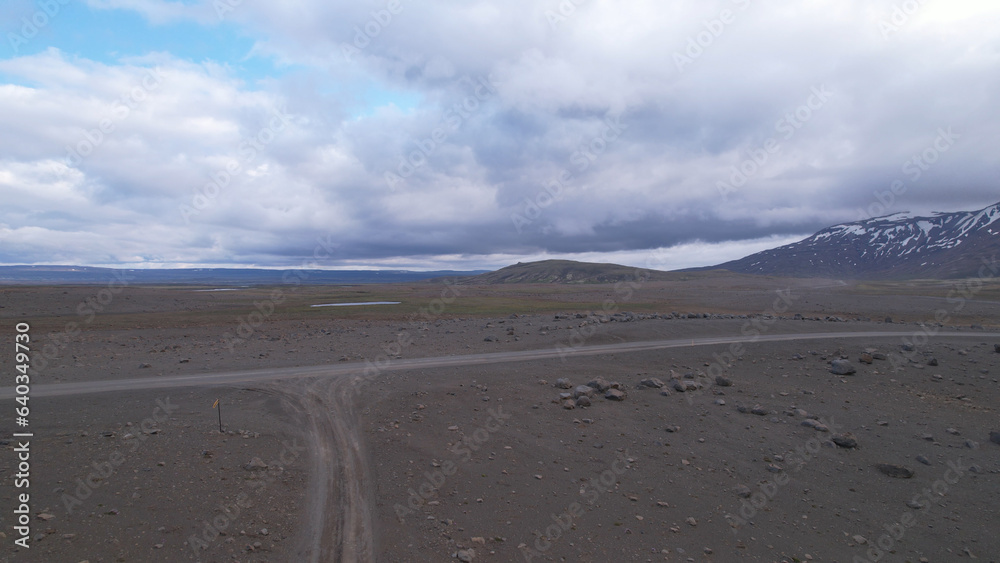 The Blafell is a peak in South Iceland, located east of the glacier Langajökull and has an elevation of 1,047 meters.