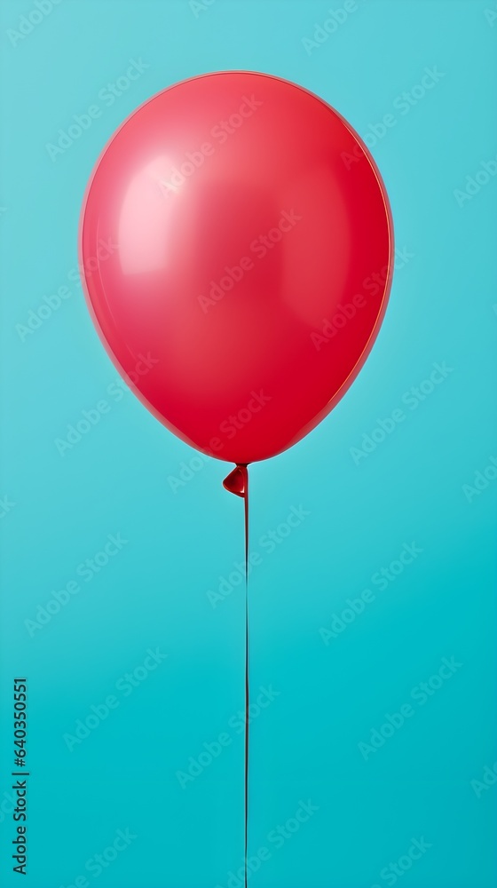 Elevated Joy: Pop Art Minimalism on a Balloon