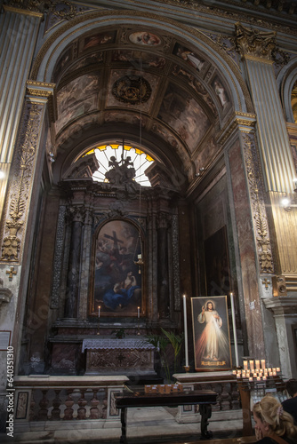 San Marcello al Corso is a church in Rome, Italy, devoted to Pope Marcellus I. © dragan1956
