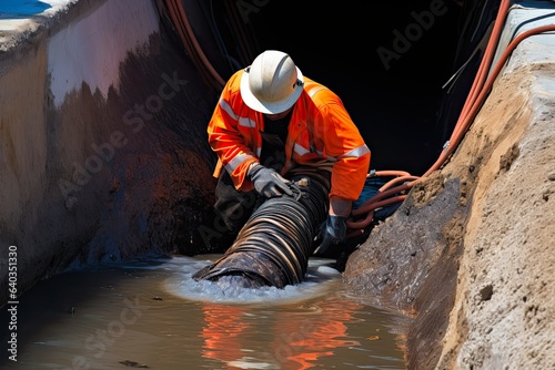 Clearing Blocked Sewers: Hydro Jetting Drainage Cleaning Services in Action