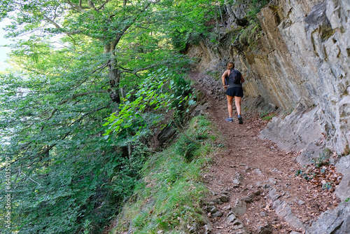 Woman Hiking