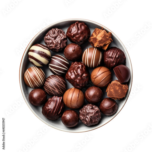 Variety of Chocolates Isola...