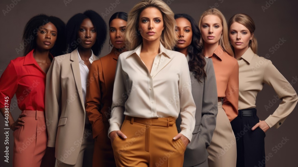 diversity and inclusivity fashion photography strong condifent woman workplace