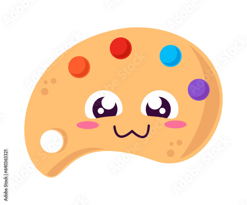 kawaii school colors palette
